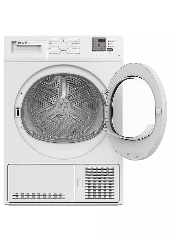 Bonprix Hotpoint C HD C82 WWGD UK 8kg Condenser Tumble Dryer - White