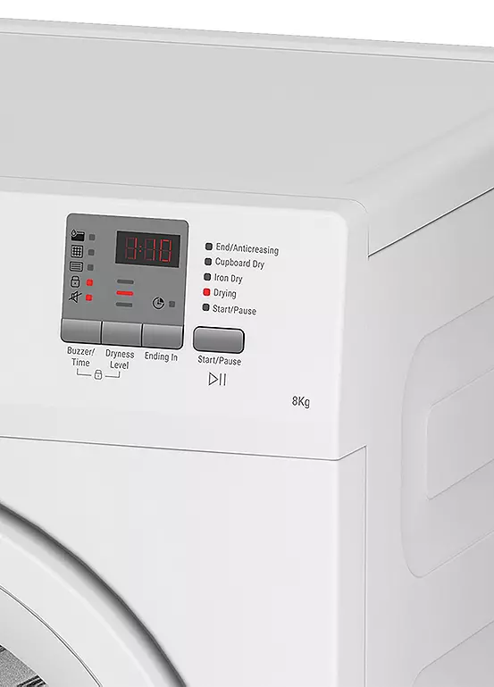 Bonprix Hotpoint C HD C82 WWGD UK 8kg Condenser Tumble Dryer - White