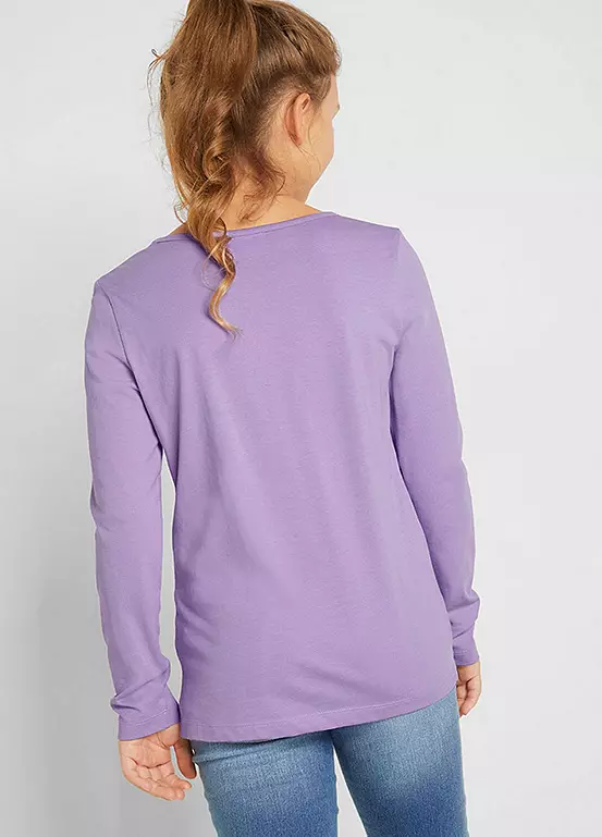 Bonprix Kids Pack Of 2 Long Sleeve Unicorn T-Shirts