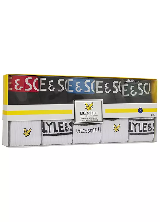 Bonprix Lyle & Scott Men’s Tweed 10 Pack Underwear & Socks Gift Box