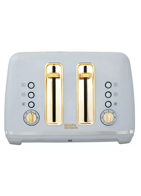 bonprix Morphy Richards Accents 4 Slice Toaster Grey