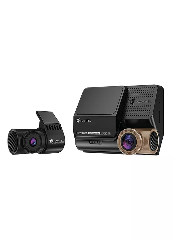 bonprix Navitel RS990 GPS 4K Dual Dash Cam with GPS & Wi-Fi
