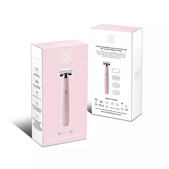 bonprix No No Shaver with 4 comb attachments Style Trim & Shave