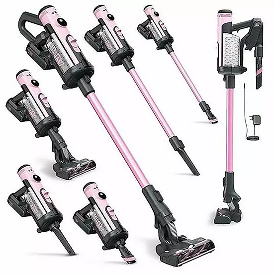 Bonprix Numatic International Hetty Quick Cordless Vacuum With 6 PODS - Pink