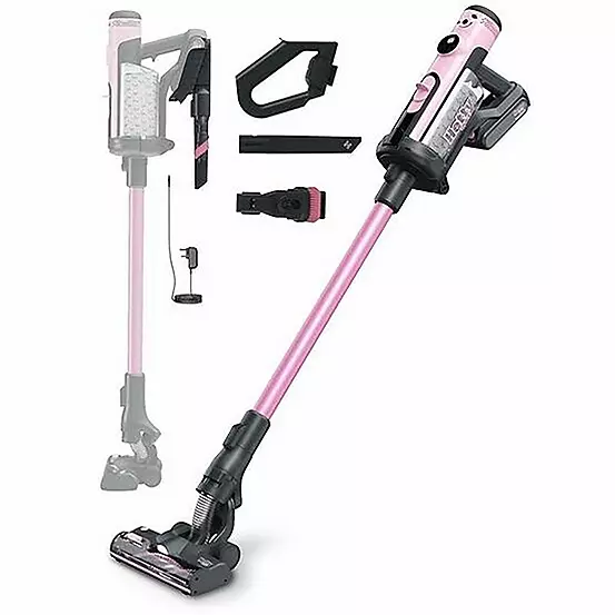 Bonprix Numatic International Hetty Quick Cordless Vacuum With 6 PODS - Pink