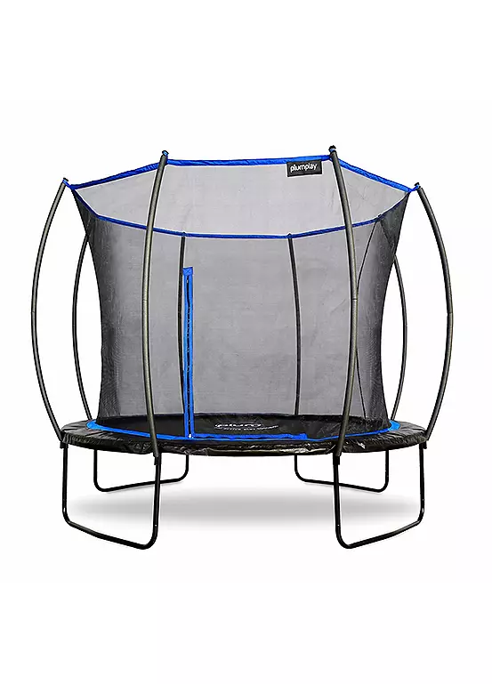 bonprix Plum® 10ft Deluxe Springsafe® Trampoline & Enclosure