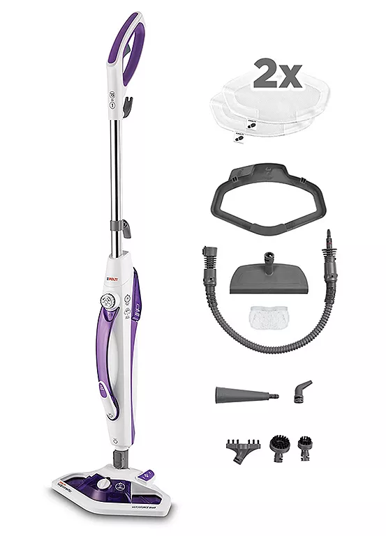 bonprix Polti Vaporetto SV440 Double Steam Mop with Handheld Cleaner & 11 Accessories