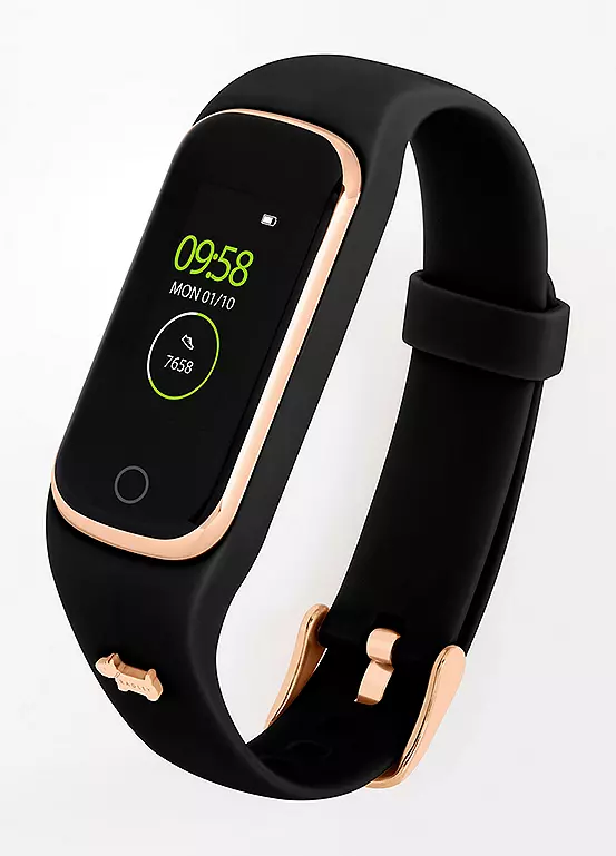 Bonprix Radley London Ladies Series 8 Black Silicone Strap Watch