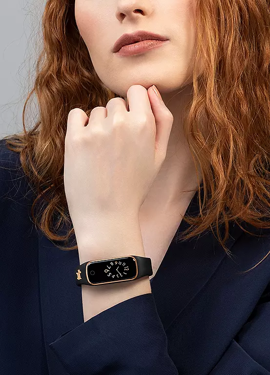 Bonprix Radley London Ladies Series 8 Black Silicone Strap Watch