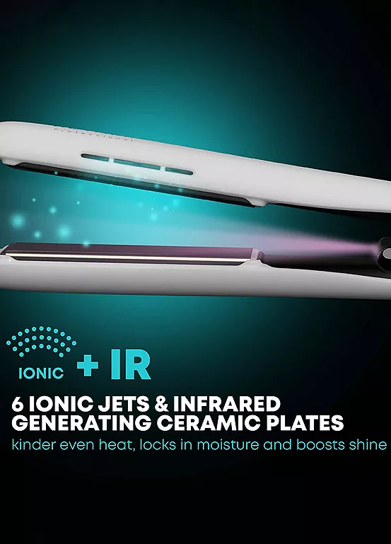 Bonprix Revamp Progloss Ion Shine Ceramic Hair Straightener - White