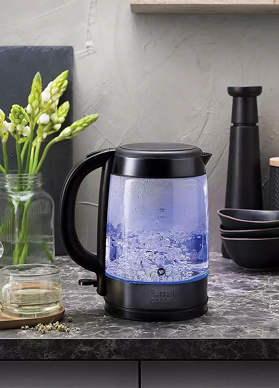 Bonprix Russell Hobbs Illuminating Glass Kettle 27750 - Matte Black