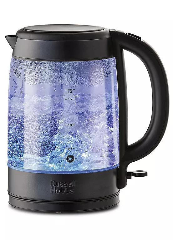 bonprix Russell Hobbs Illuminating Glass Kettle 27750 - Matte Black
