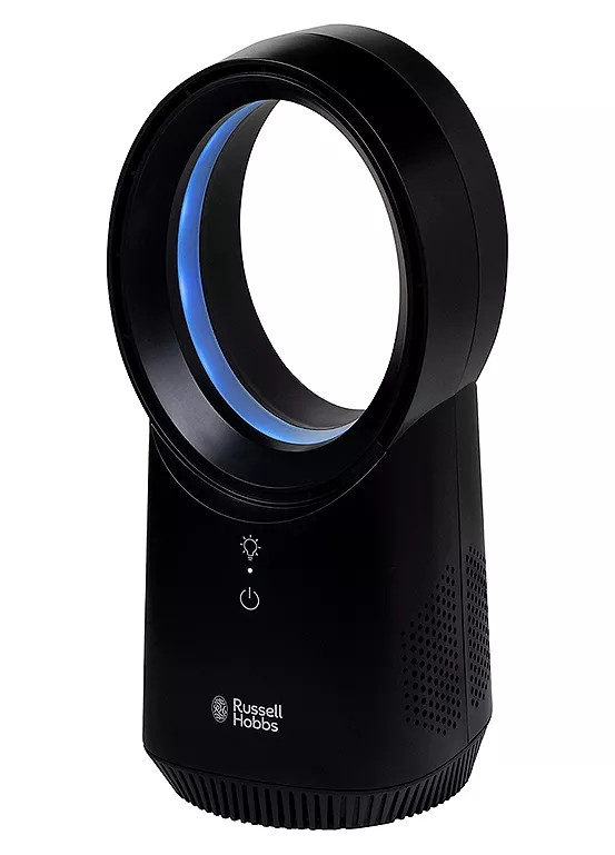 Bonprix Russell Hobbs RHBLDLUSB25B Wireless Desk Fan - Black