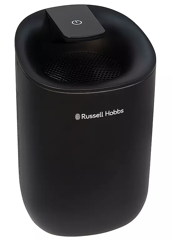 Bonprix Russell Hobbs RHDH1061B Black Fresh Air Mini Compact Dehumidifier - 300ml/day
