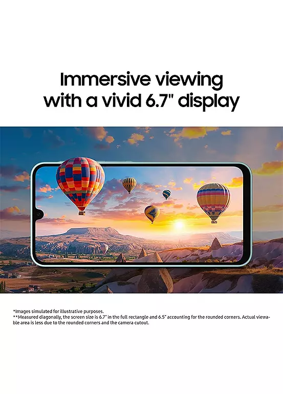 Bonprix Samsung Galaxy A16 5G 128GB Mobile Phone With Gel Case & Screen Protector - Light Green