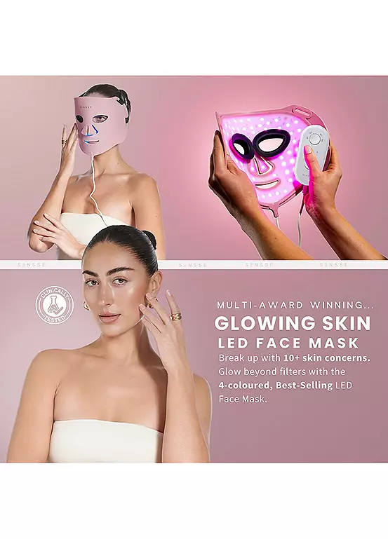 Bonprix Sensse Professional LED Light Up Silicone Face Mask