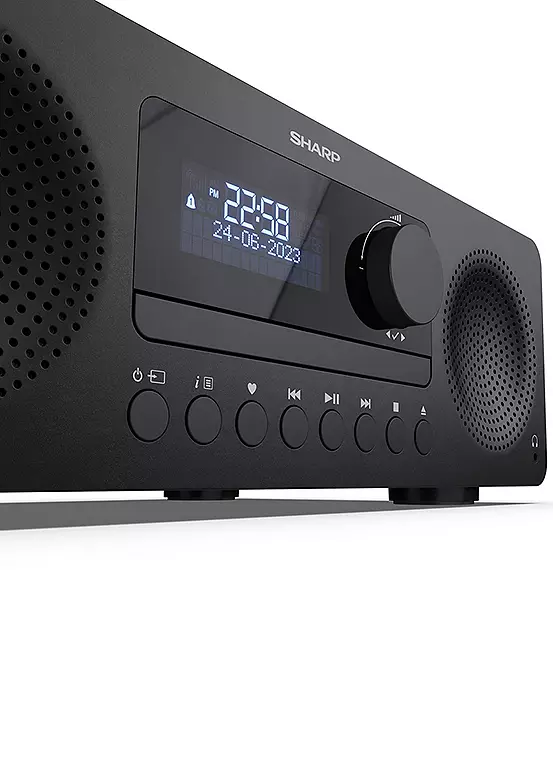 Bonprix Sharp Tokyo DAB+ All-In-One Hi-Fi System With Bluetooth