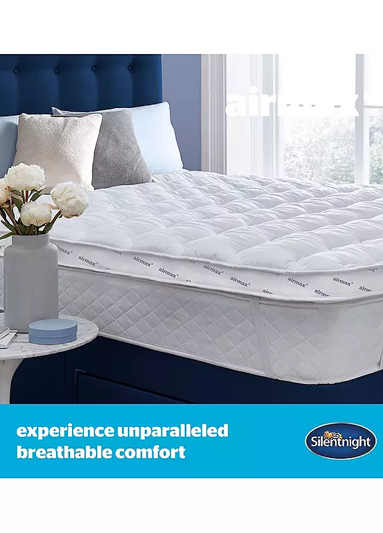 Bonprix Silentnight Airmax 800 Breathable Extra Deep 8cm Mattress Topper