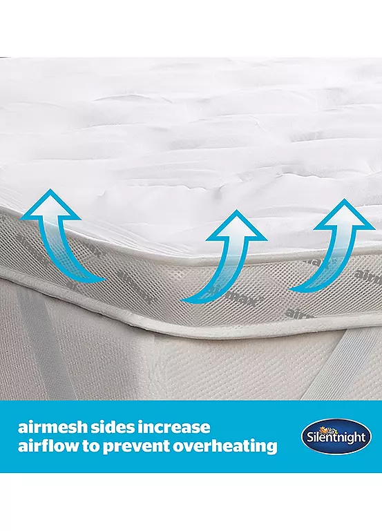 Bonprix Silentnight Airmax 800 Breathable Extra Deep 8cm Mattress Topper