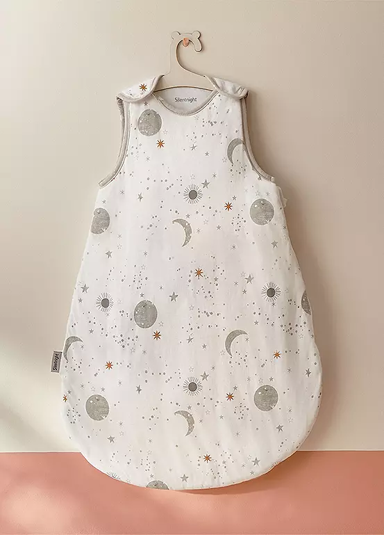 bonprix Silentnight Safe Nights Celestial Baby 2.5 Tog 100% Cotton Sleeping Bag