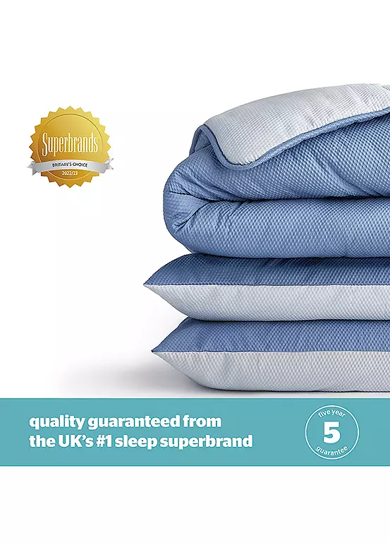 Bonprix Silentnight Seersucker 10.5 Tog Coverless Reversible Duvet Cover Set
