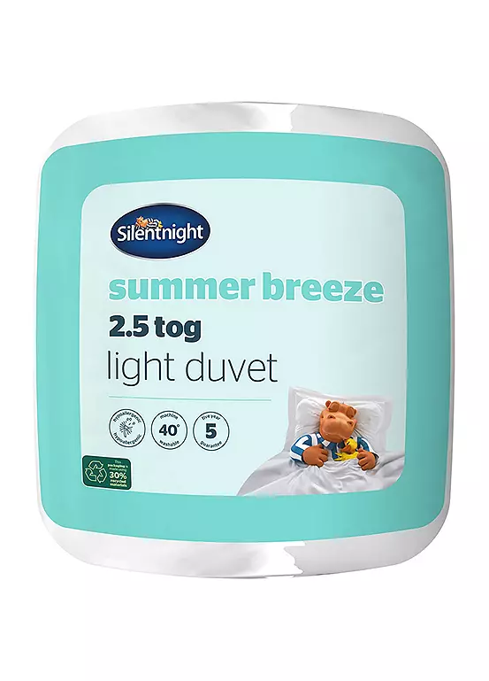 bonprix Silentnight Summer Breeze 2.5 Tog Light Duvet