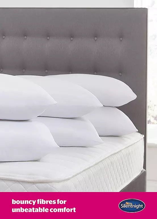 Bonprix Silentnight Ultrabounce Pillows - Buy 4 Get 2 Free - 6 Pack