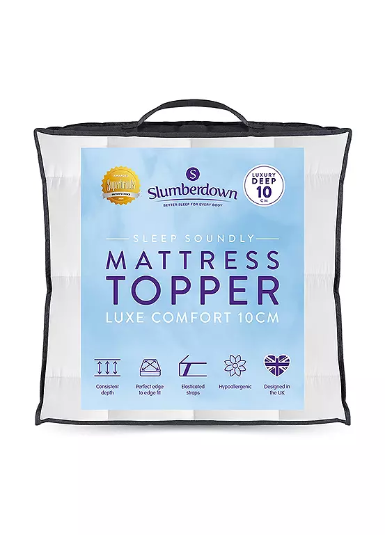 Bonprix Slumberdown Sleep Soundly Luxe Comfort Extra Deep 10cm Mattress Topper