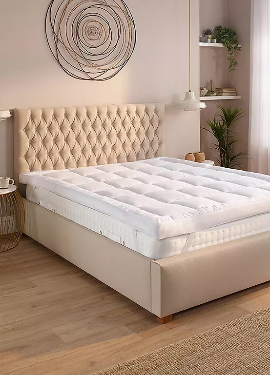 bonprix Slumberdown Sleep Soundly Luxe Comfort Extra Deep 10cm Mattress Topper