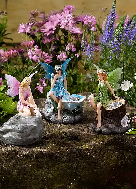 bonprix Smart Garden Pack of 3 Solar Powered Fairy Spotlights