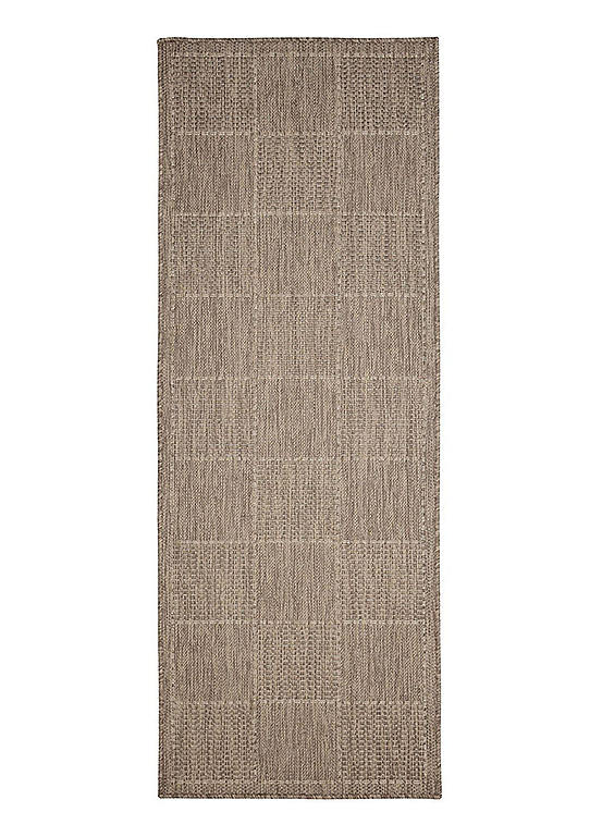 Bonprix The Homemaker Rugs Collection Gel Backed Check Runner