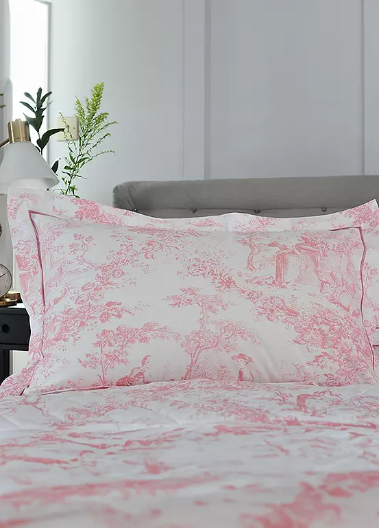 Bonprix The Lyndon Company Toile De Jouy 100% Cotton 200 Thread Count Duvet Cover Set