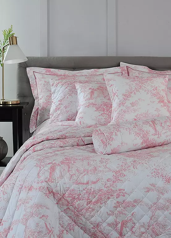 Bonprix The Lyndon Company Toile De Jouy 100% Cotton 200 Thread Count Duvet Cover Set