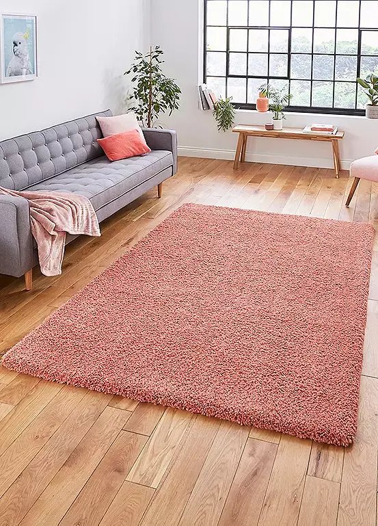 Bonprix Think Rugs Sierra Stain Resistant Shaggy Rug