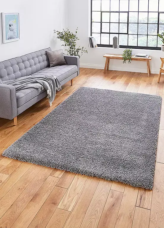 Bonprix Think Rugs Sierra Stain Resistant Shaggy Rug