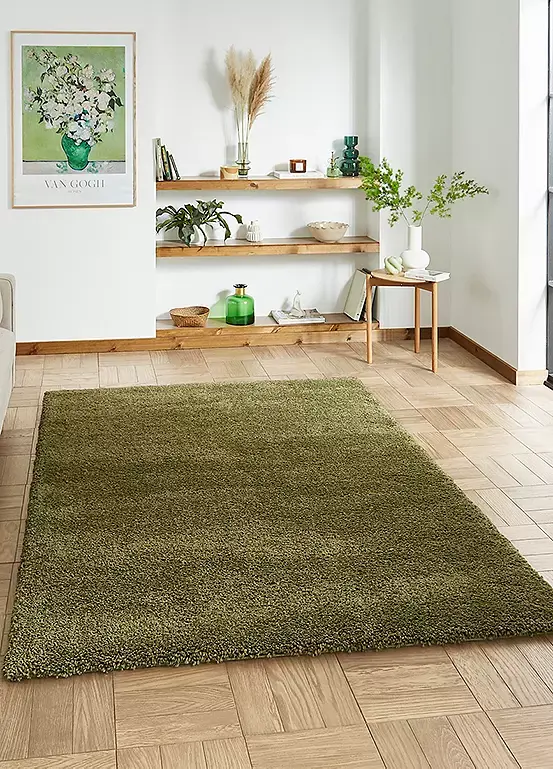 bonprix Think Rugs Sierra Stain Resistant Shaggy Rug