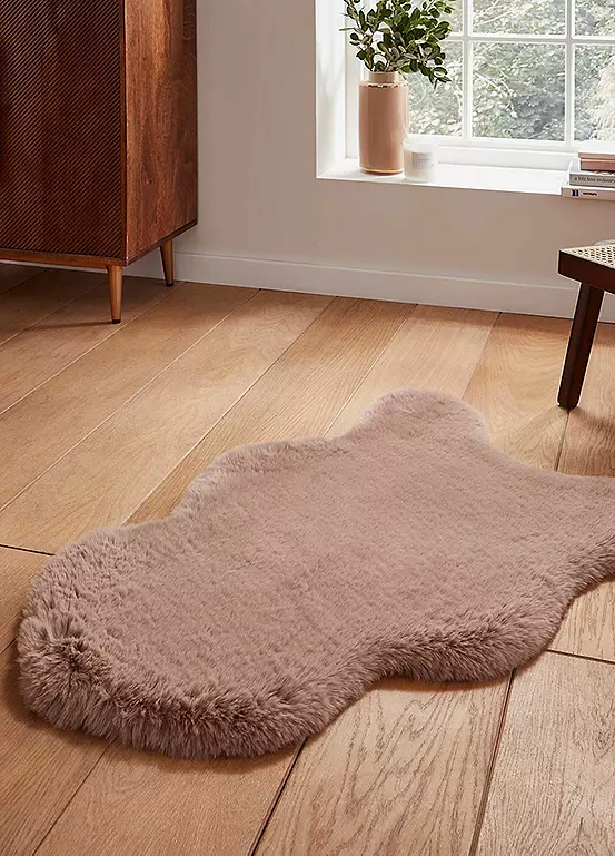 bonprix Think Rugs Teddy Shaggy Super Soft Sheepskin Rug