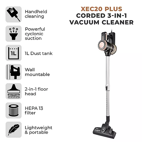 Bonprix Tower Pro Corded 3-in-1 Vacuum Cleaner T513005BLG -Blue And Grey