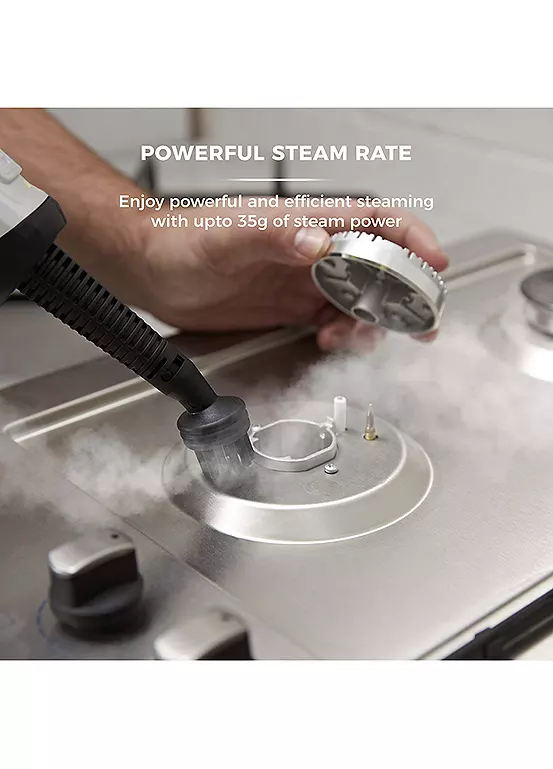 Bonprix Tower T134001Pl Tsm12 Multi-Functional 12-In-1 Steam Mop - Black & Platinum