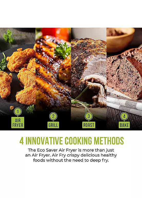 Bonprix Tower T17151 Vortx Dual Basket Air Fryer With Vizion Viewing Windows 9 Preset Functions 8L 3040W Black