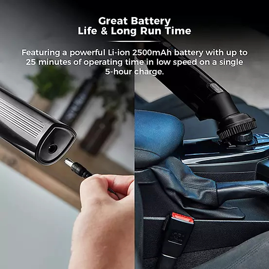 Bonprix Tower T527000 Optimum 14.8V Handheld Vacuum Cleaner Cordless With A Large 0.5L Capacity & Powerful Motor 200W