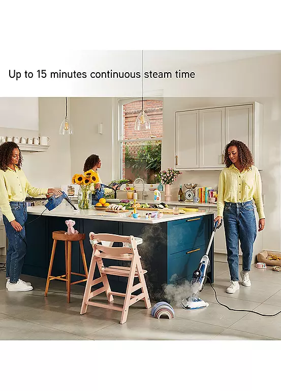 Bonprix Vax Steam Fresh Total Home CDST-SFXT Steam Mop - Navy Blue