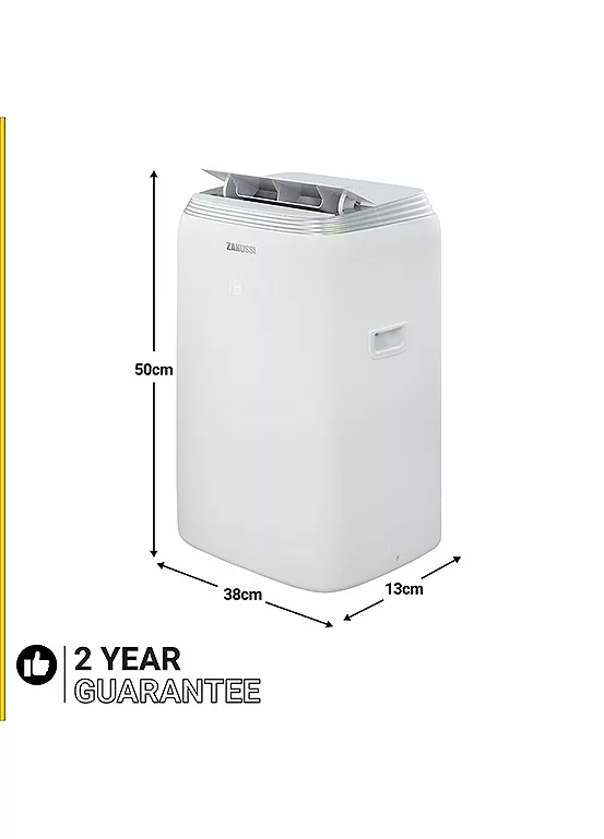 Bonprix Zanussi ZPAC11001 Portable Air Conditioner & Dehumidifier - 11000BTU In White