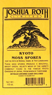 bonsai Kyoto Moss Spores