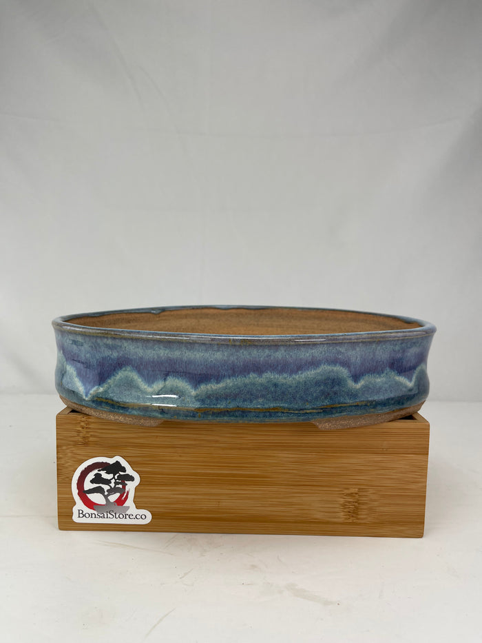 Bonsai Sophie Wang - High Fired Purple Oval 1