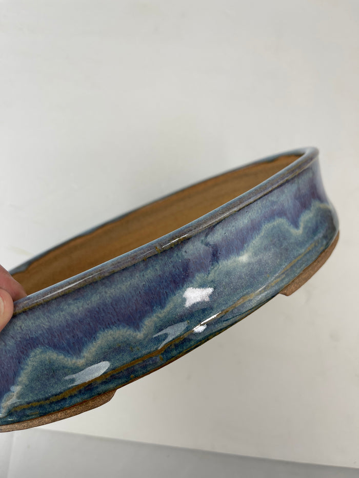 Bonsai Sophie Wang - High Fired Purple Oval 1