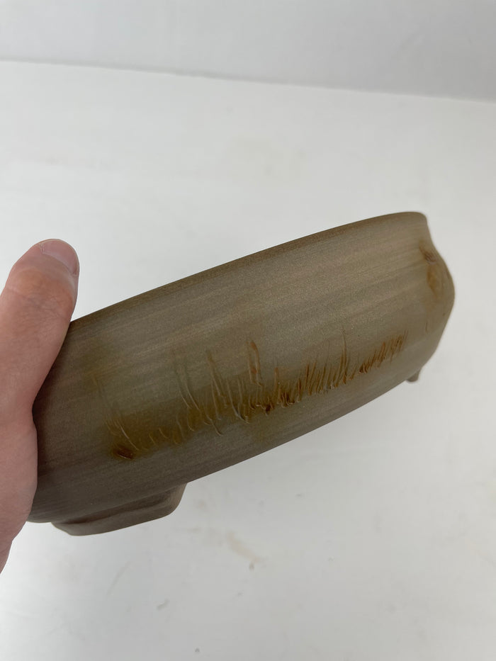 Bonsai Sophie Wang - Round Unglazed Grey