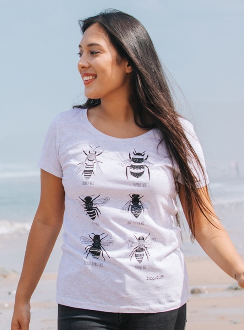 Boodle Bee Tee Womens Organic T-shirt