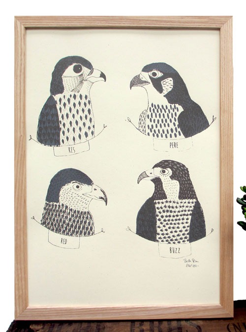 Boodle Birds Of Prey Art Print