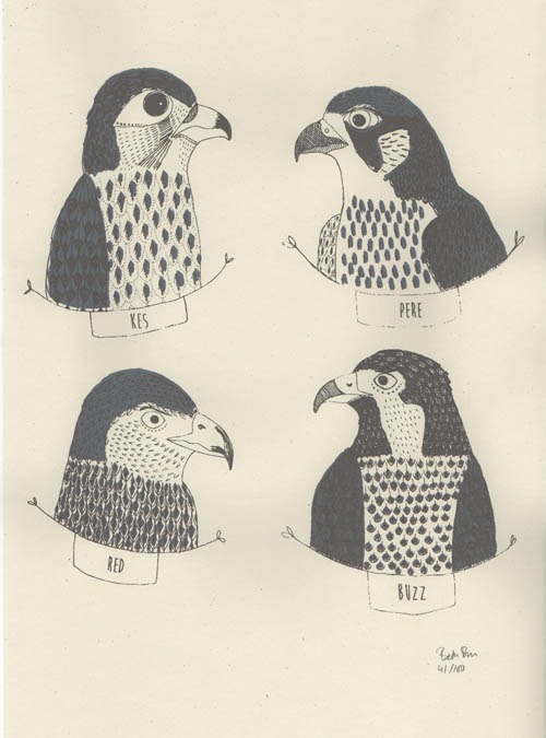 Boodle Birds Of Prey Art Print